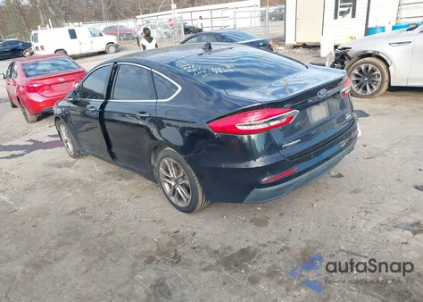2019 Ford Fusion Sel from USA, damaged, VIN 3FA6P0CD2KR237909